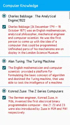Computer Knowledge android App screenshot 0